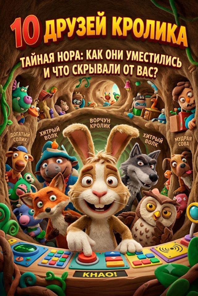 Постер к сериалу 10 друзей Кролика