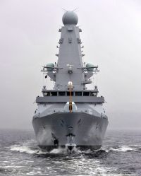 Военные корабли: в открытом море