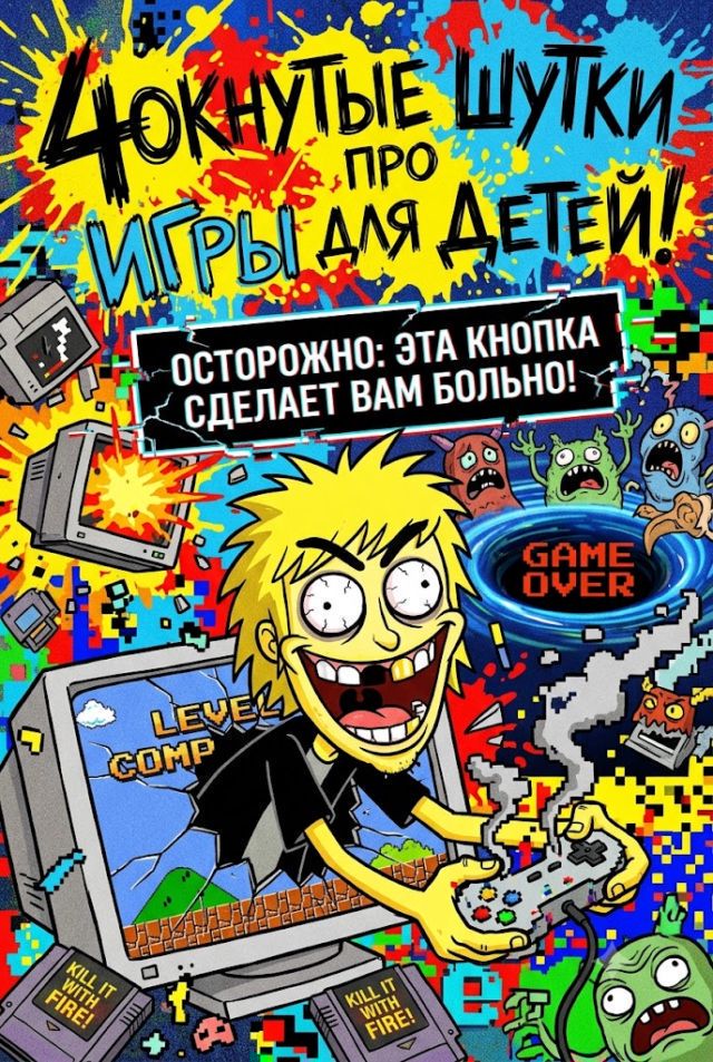 Постер к сериалу 4окнутые Шутки про Игры для Детей!