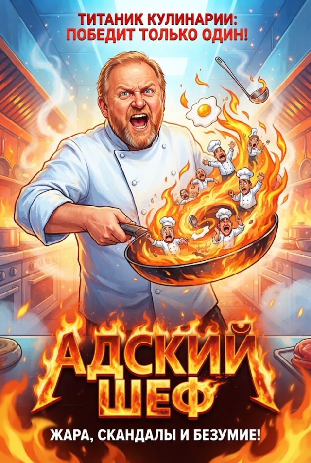 Постер к сериалу Адский шеф