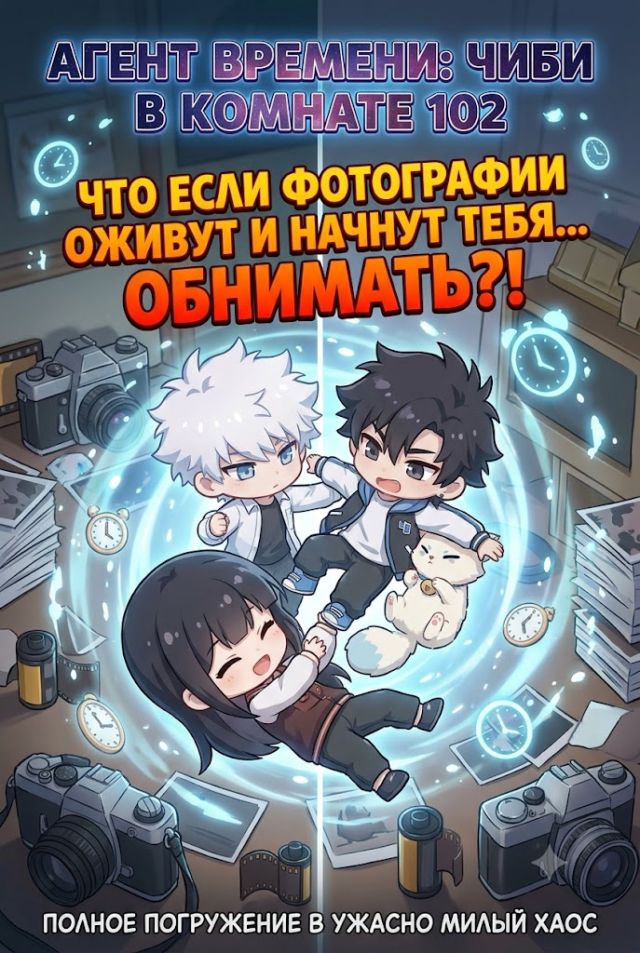 Постер к сериалу Агент Времени. Чиби