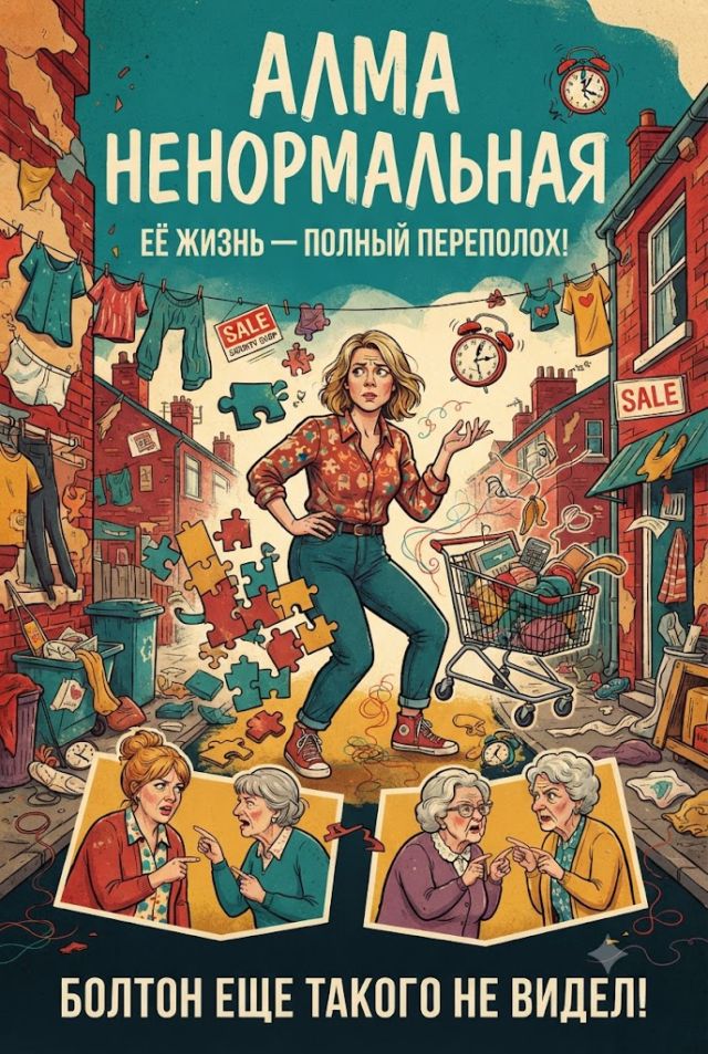 Постер к сериалу Алма ненормальная