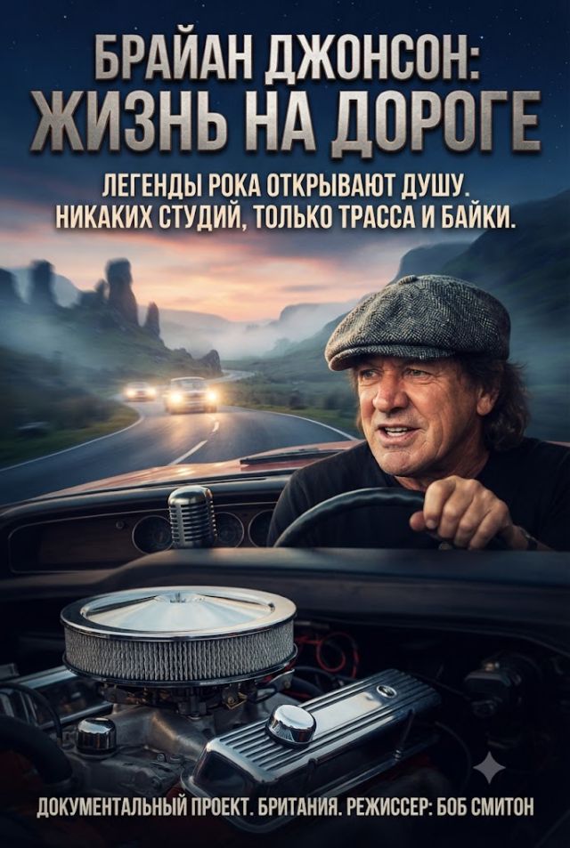 Постер к сериалу Брайан Джонсон: Жизнь на дороге
