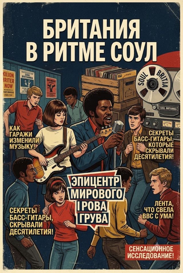 Постер к сериалу Британия в ритме соул