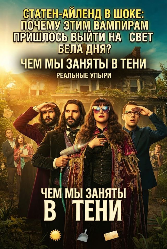 Постер к сериалу Чем мы заняты в тени
