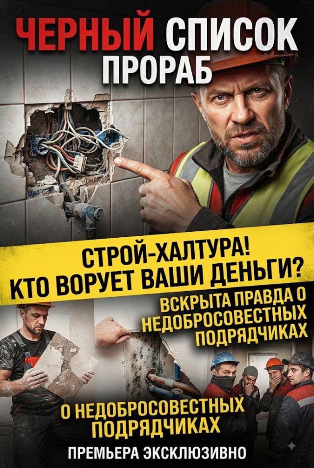 Черный список. Прораб