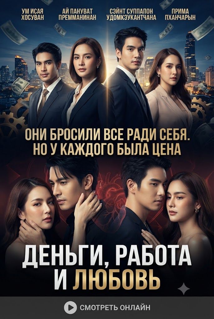 Постер к сериалу Деньги, работа и любовь