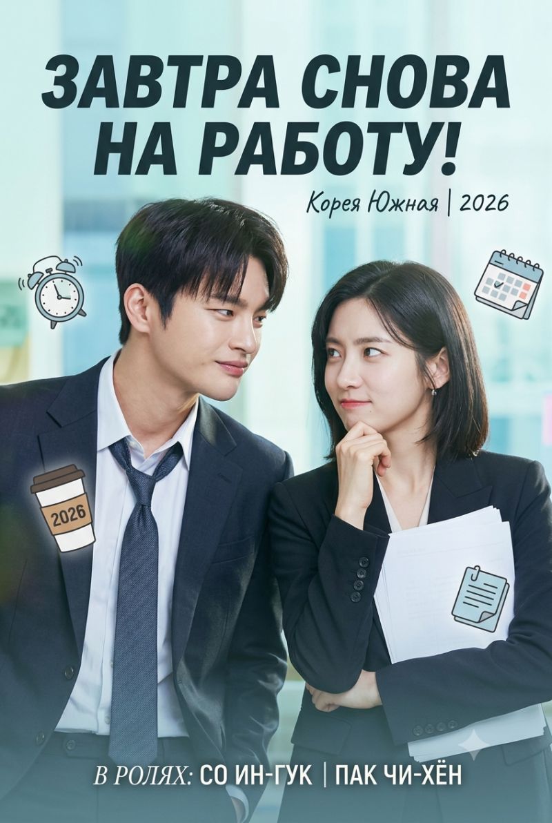 Постер к сериалу Завтра снова на работу!