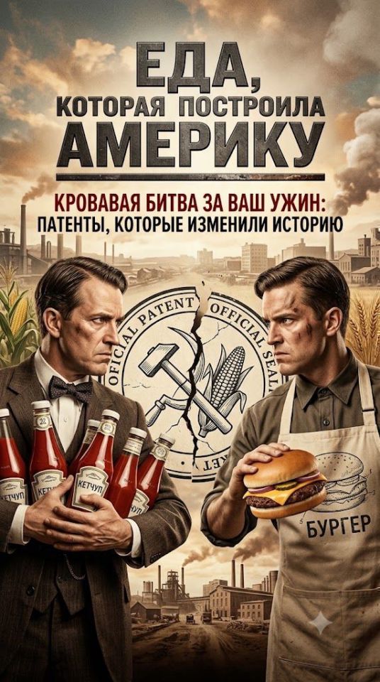 Постер к сериалу Еда, которая построила Америку