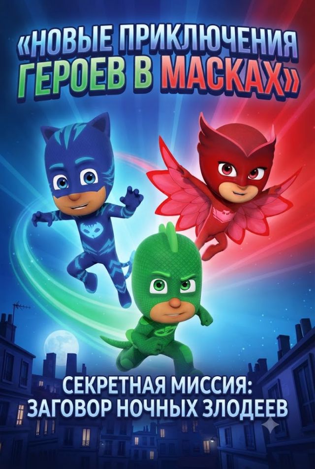 Постер к сериалу Герои в масках