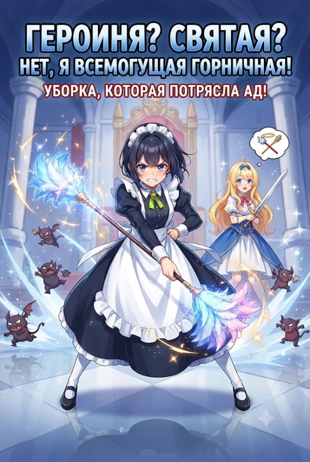 Постер к сериалу Героиня? Святая? Нет, я всемогущая горничная!