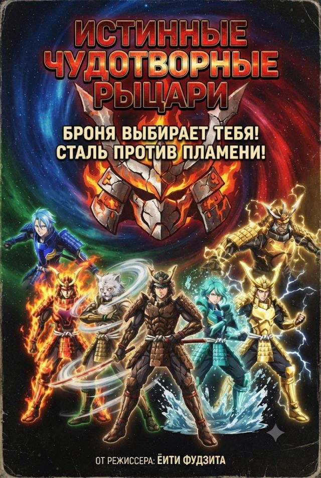 Постер к сериалу Истинные чудотворные рыцари