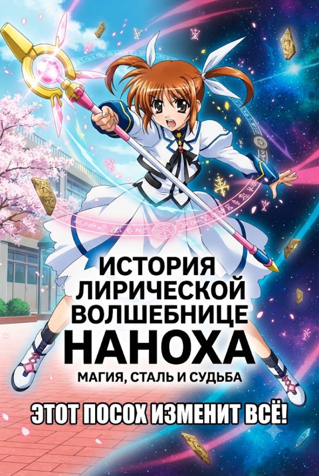 Постер к сериалу История о Лирической волшебнице Наноха