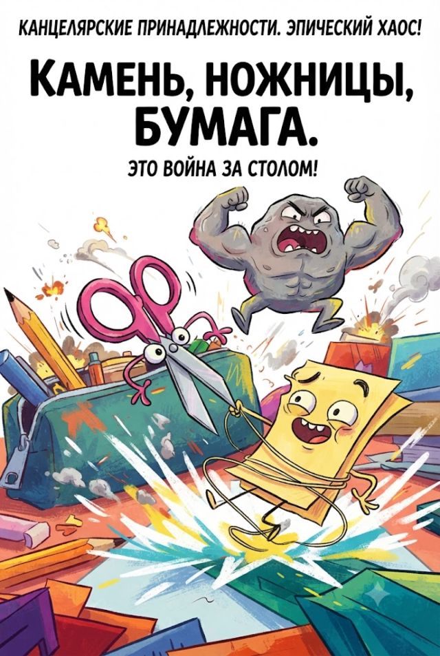 Постер к сериалу Камень, ножницы, бумага (США)