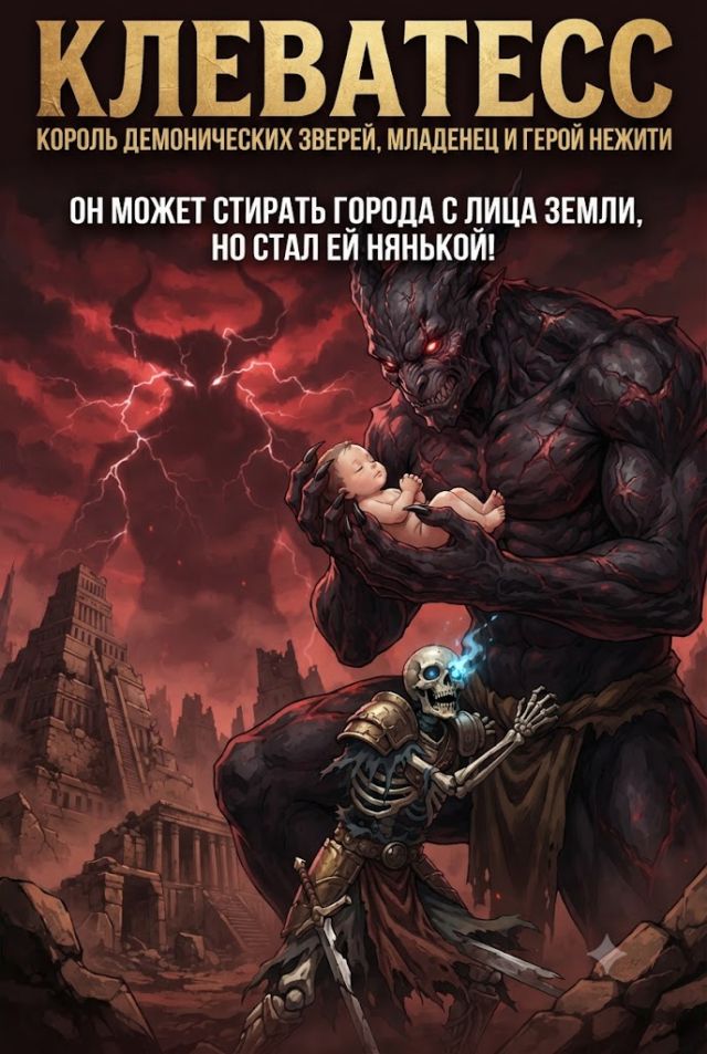 Постер к сериалу Клеватесс: Король демонических зверей, младенец и герой нежити
