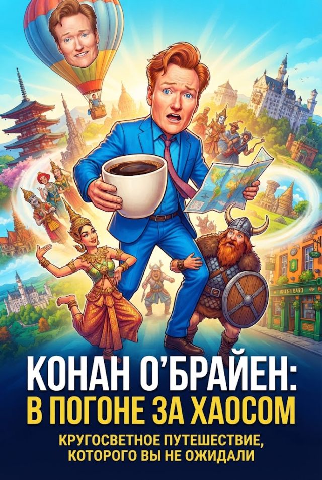 Постер к сериалу Конан О'Брайен должен уйти