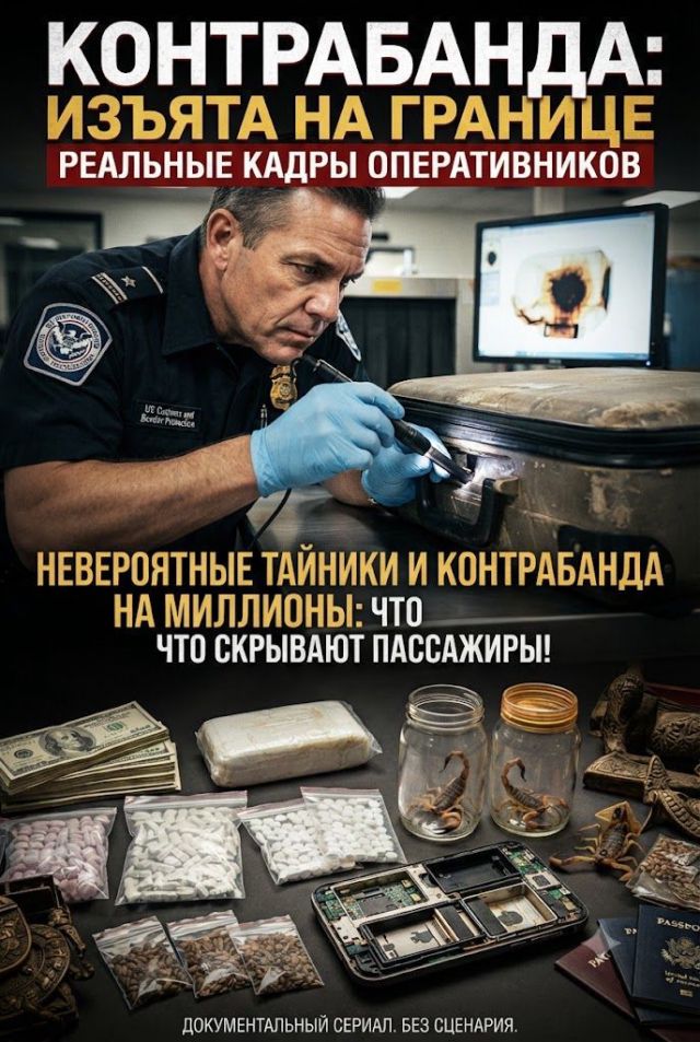 Постер к сериалу Контрабанда: изъята на границе