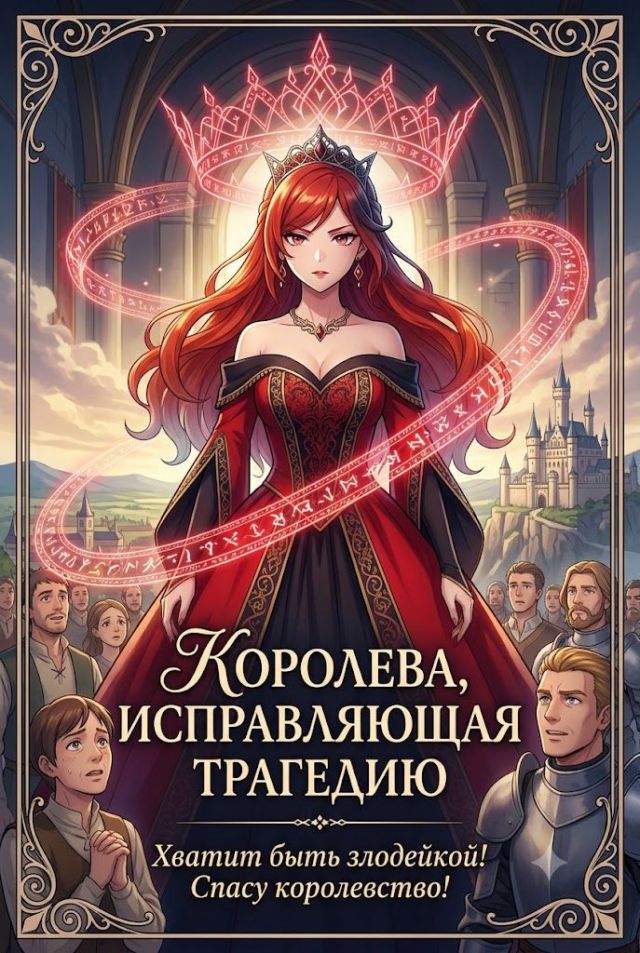 Постер к сериалу Королева, ставшая причиной трагедии, сделает для народа все, что в ее силах