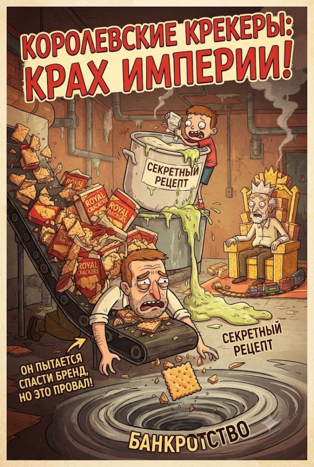 Постер к сериалу Королевские крекеры