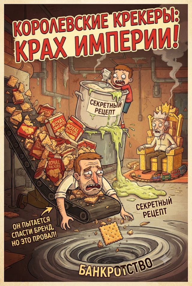 Постер к сериалу Королевские крекеры