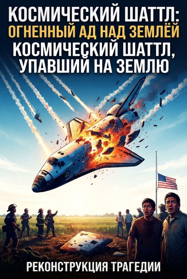 Космический шаттл, упавший на Землю