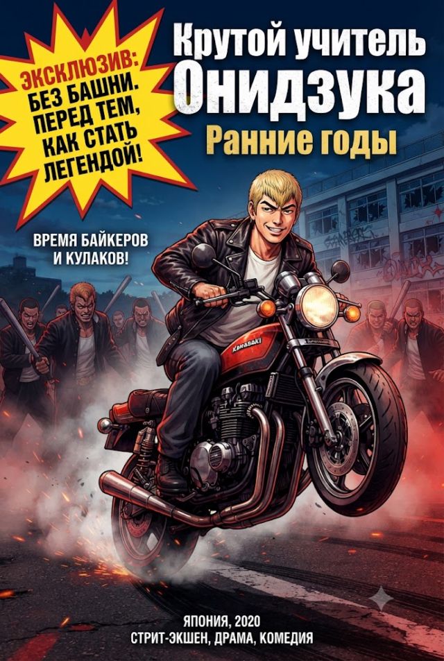 Постер к сериалу Крутой учитель Онидзука: Ранние годы (2020)