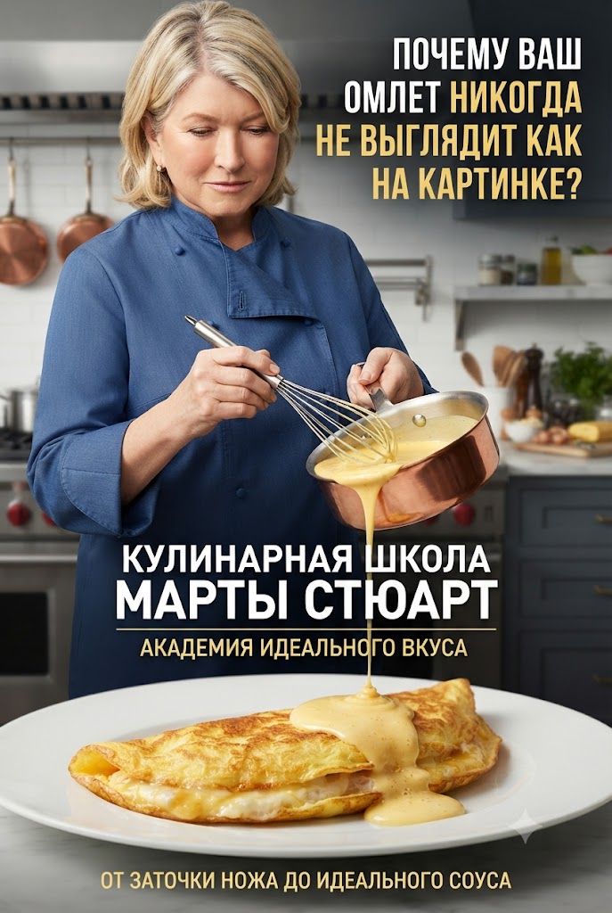 Постер к сериалу Кулинарная школа Марты Стюарт