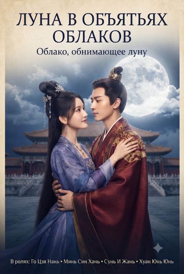 Постер к сериалу Луна в объятьях облаков