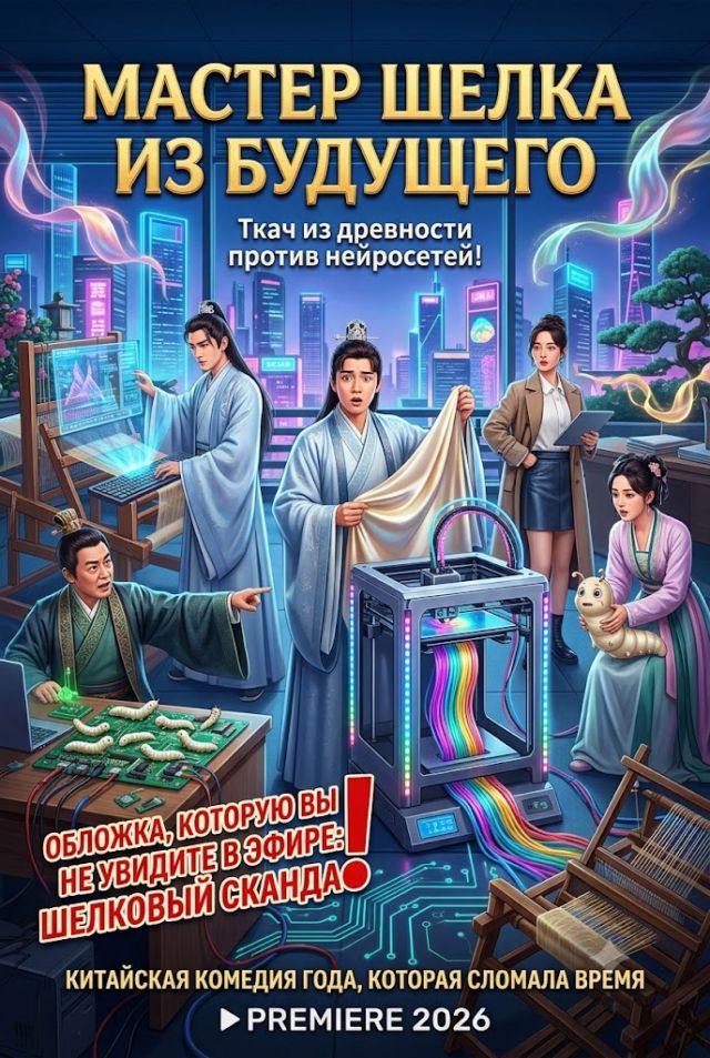 Постер к сериалу Мастер шелка из будущего
