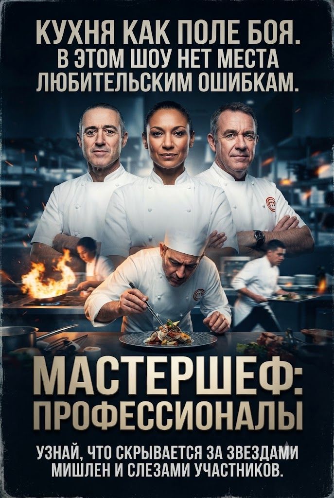 Постер к сериалу МастерШеф: Профессионалы