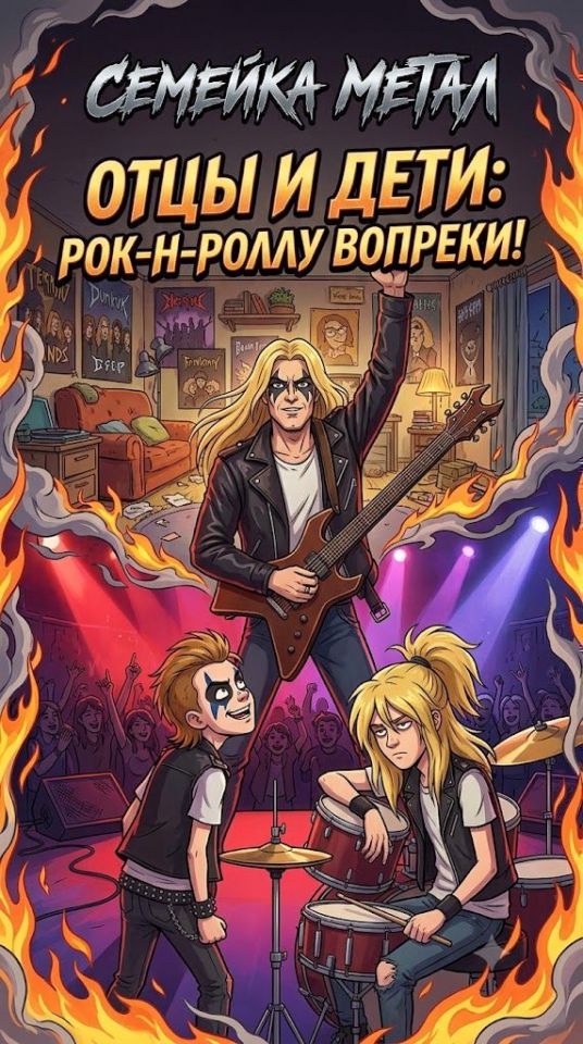 Постер к сериалу Metal Family