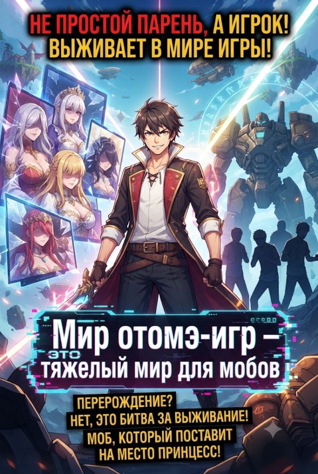 Постер к сериалу Мир отомэ-игр – это тяжелый мир для мобов