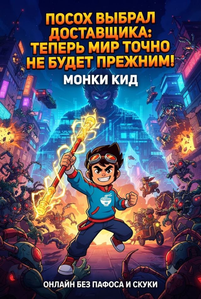 Постер к сериалу Монки Кид