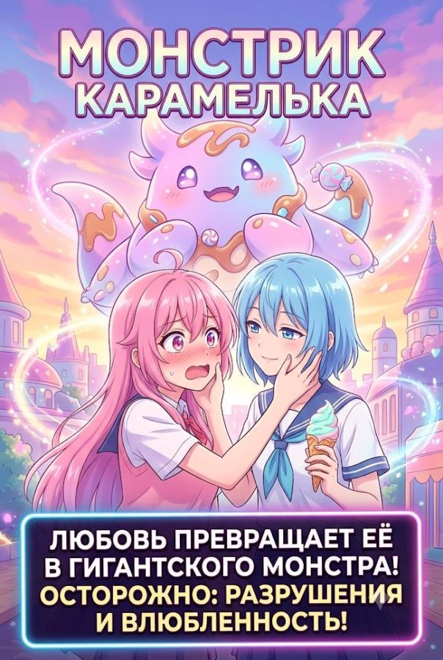 Постер к сериалу Монстрик Карамелька