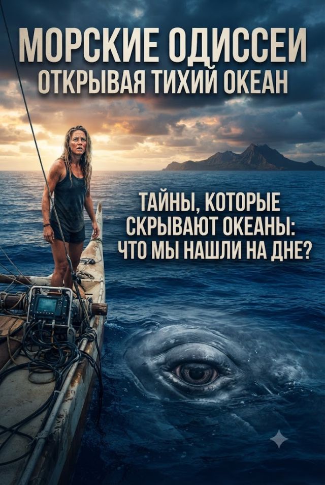Постер к сериалу Морские одиссеи: Открывая Тихий океан