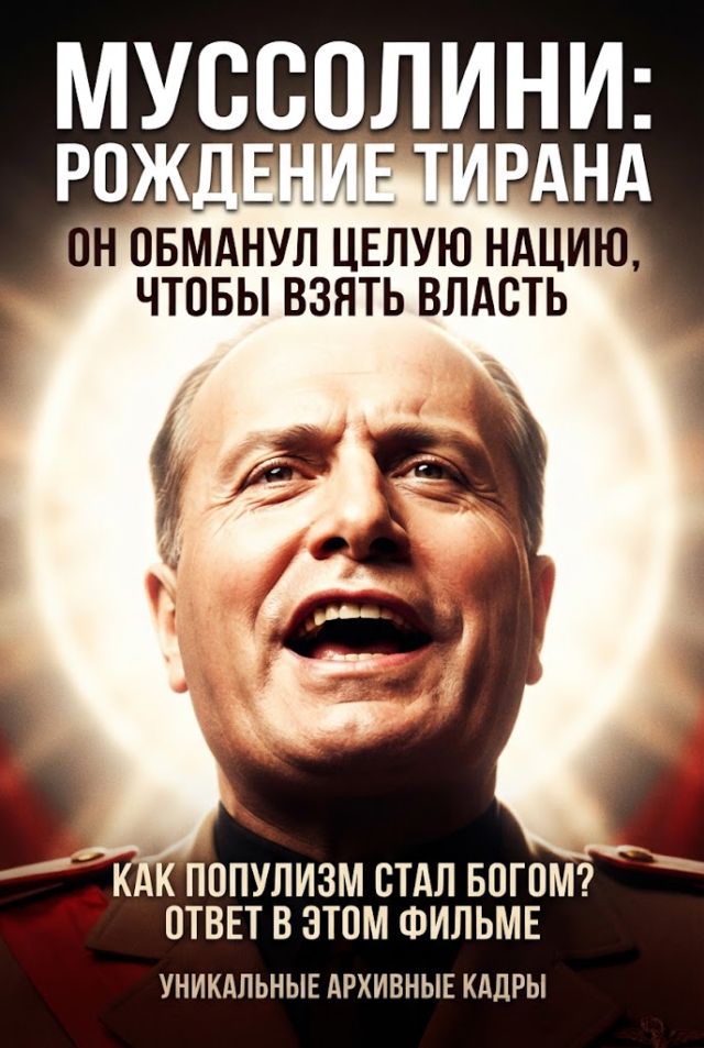 Постер к сериалу Муссолини: Первый фашист