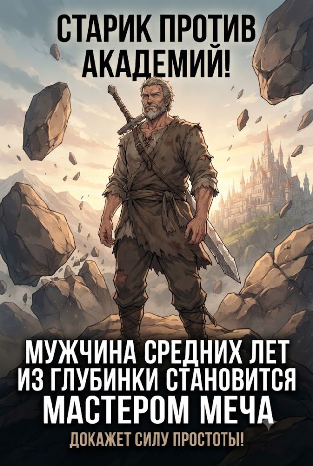 Постер к сериалу Мужчина средних лет из глубинки становится мастером меча