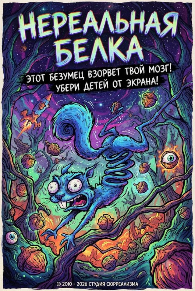 Постер к сериалу Нереальная белка