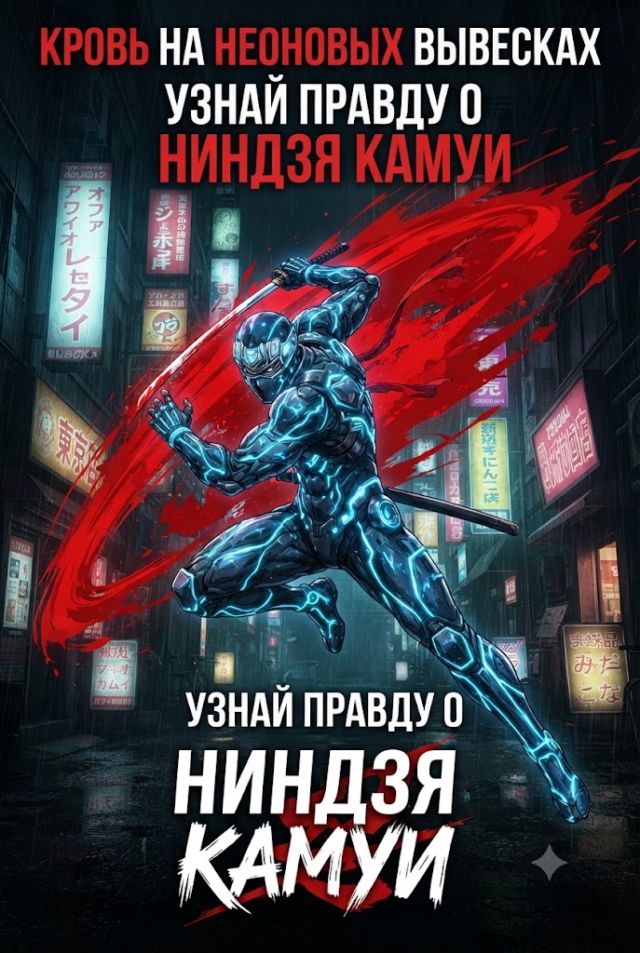 Постер к сериалу Ниндзя Камуи