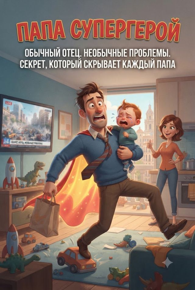 Постер к сериалу Папа Супергерой
