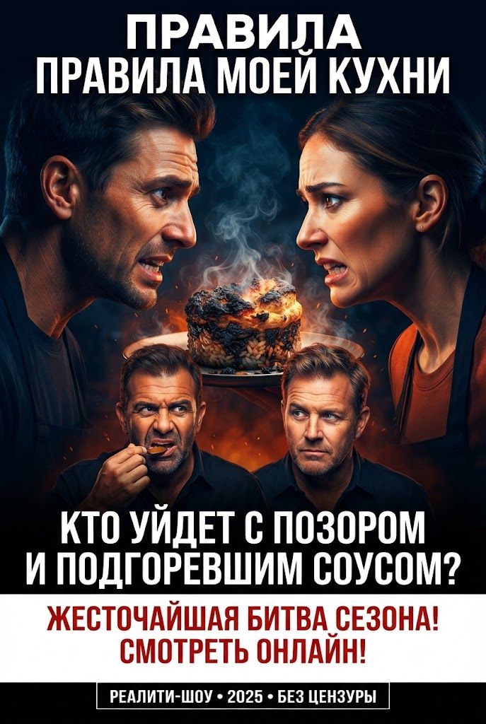 Постер к сериалу Правила моей кухни