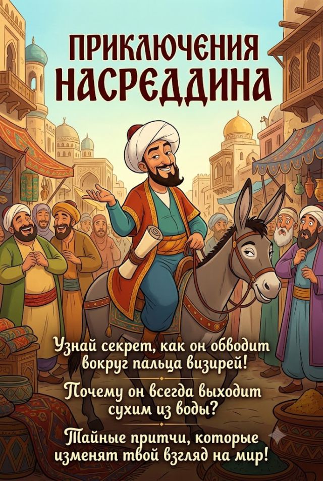 Постер к сериалу Приключения Насреддина