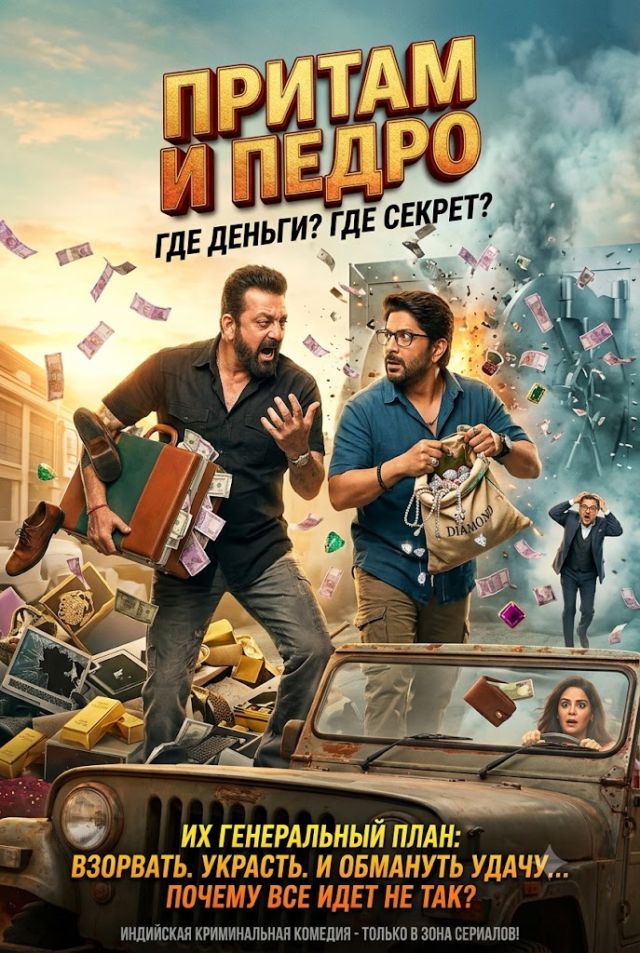Постер к сериалу Притам и Педро