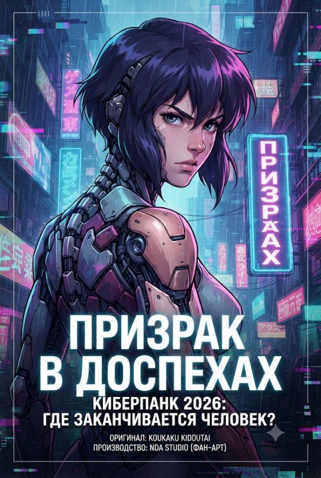 Постер к сериалу Призрак в доспехах (2026)