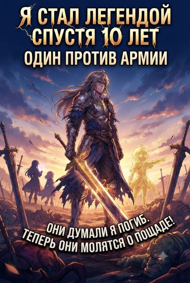 Постер к сериалу Прошло десять лет с момента, как я сказал Оставьте это на меня и уходите и стал легендой
