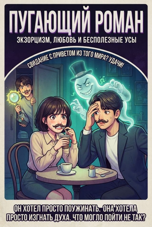 Постер к сериалу Пугающий роман