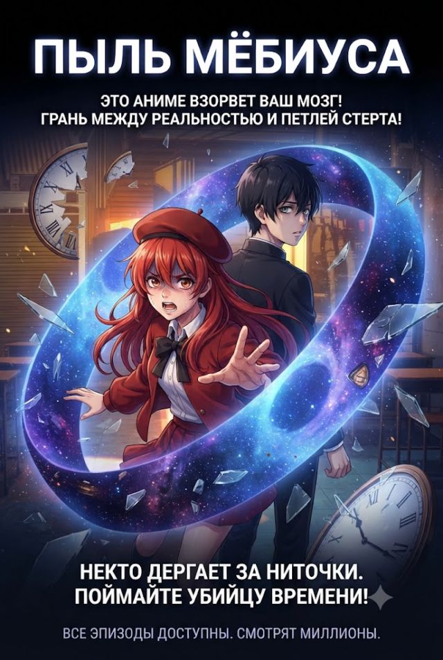 Постер к сериалу Пыль Мебиуса