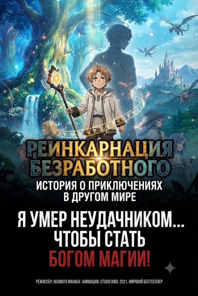 Реинкарнация безработного: История о приключениях в другом мире
