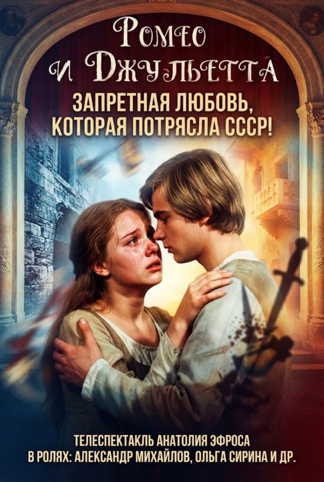 Постер к сериалу Ромео и Джульетта (1983)