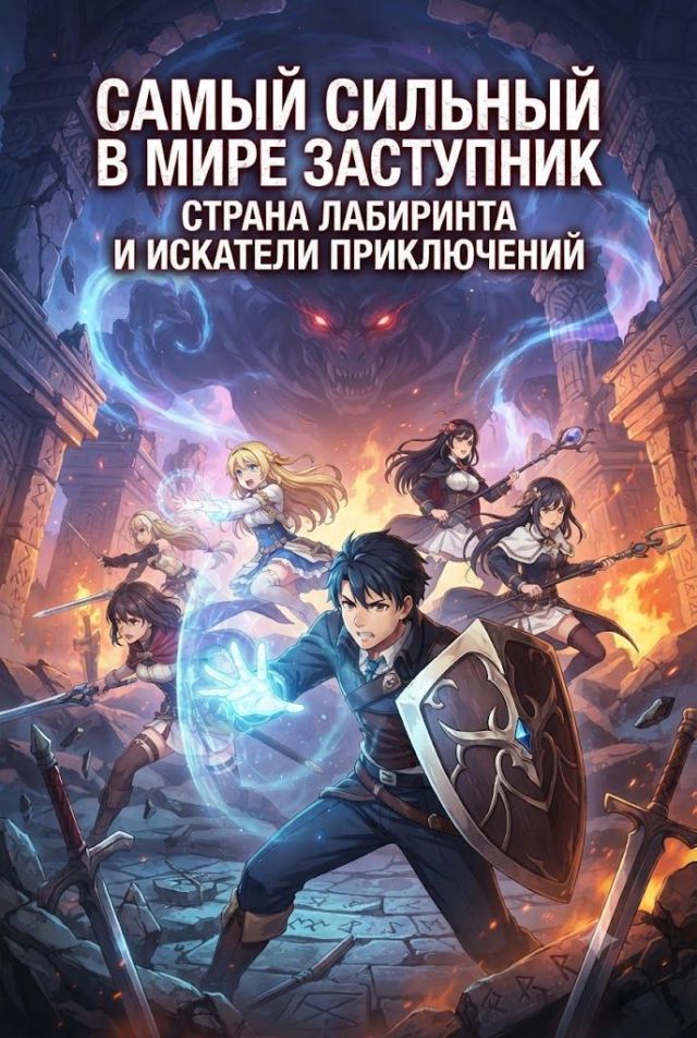Постер к сериалу Самый сильный в мире заступник: Страна лабиринта и искатели приключений